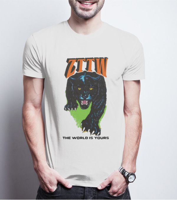ZTTW The World Is Yours Black Panther T-Shirt