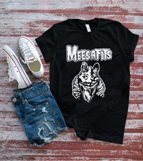 Punkwithacamera Meesafits Misfits Parody Jar Jar Binks T-Shirt