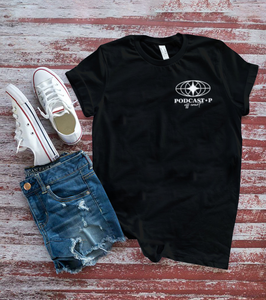 Podcast P Off Court Star Globe T-Shirt