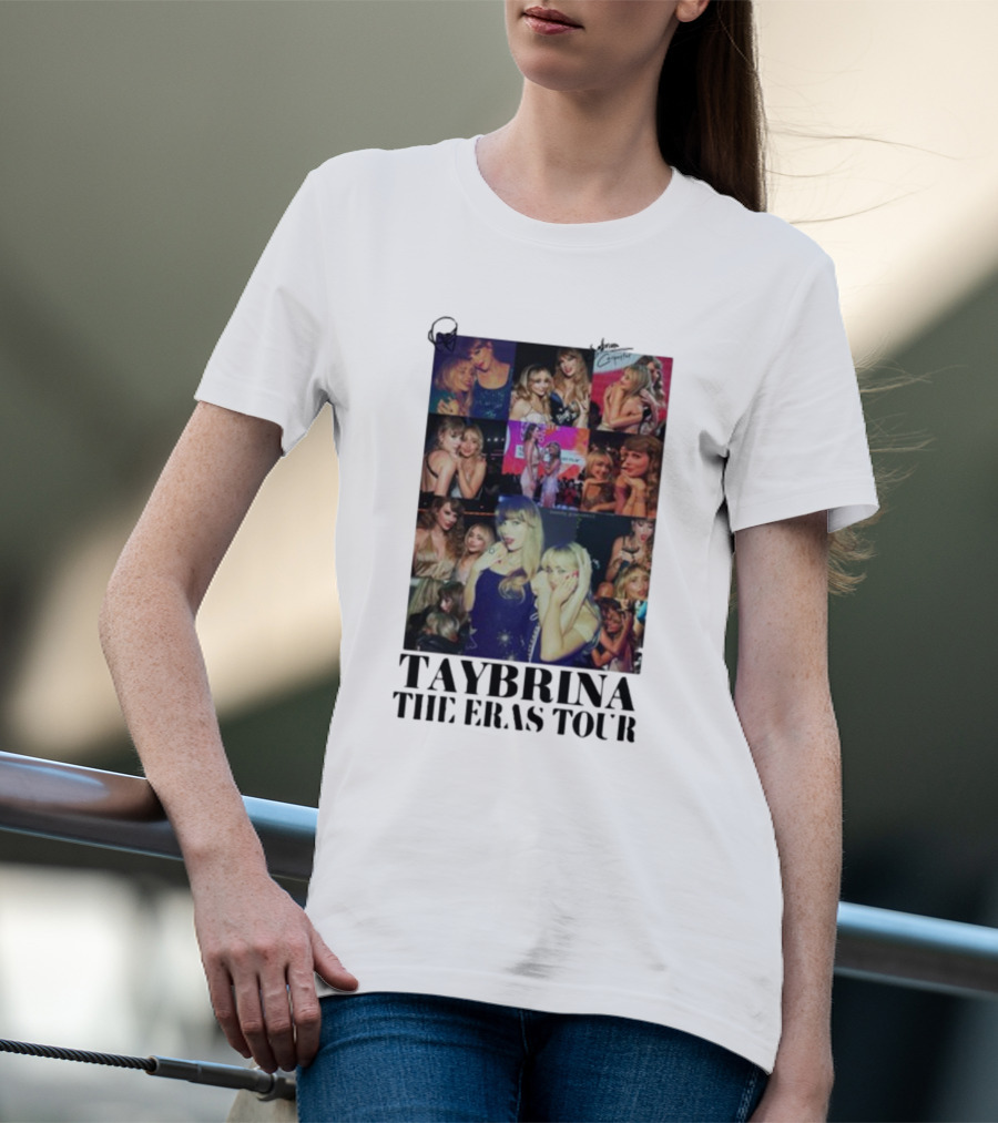 Taybrina The Eras Tour Collage T-Shirt