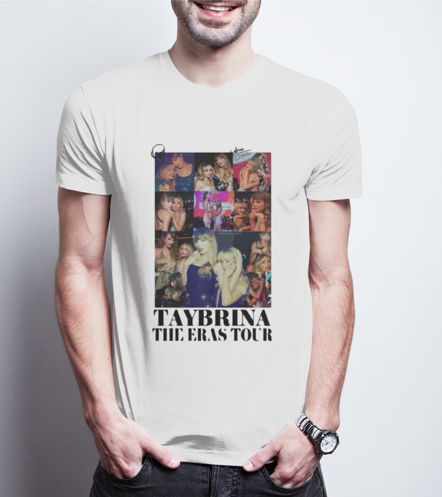 Taybrina The Eras Tour Collage T-Shirt