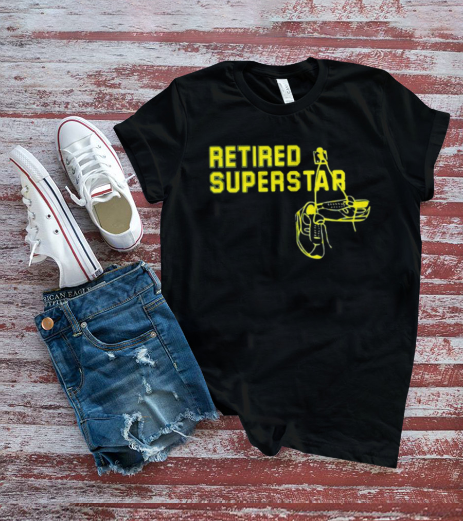 RETired Superstar Hanging Sneakers T-Shirt
