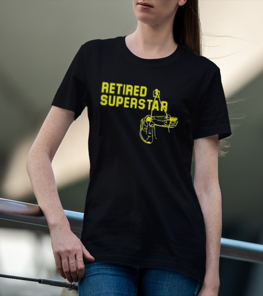 RETired Superstar Hanging Sneakers T-Shirt