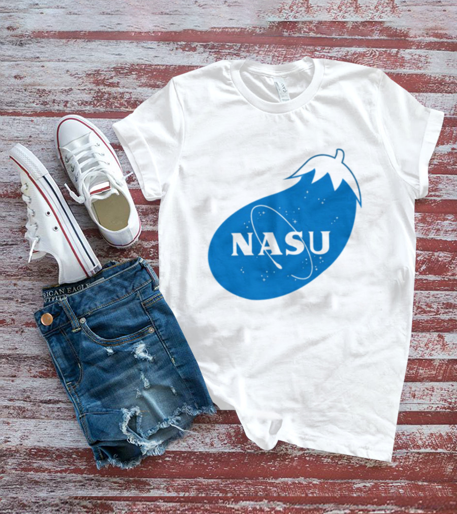 NASA Eggplant Nasu Space T-Shirt