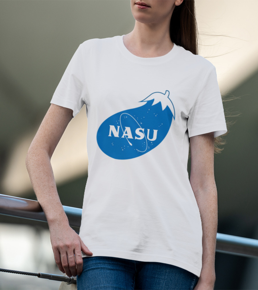 NASA Eggplant Nasu Space T-Shirt