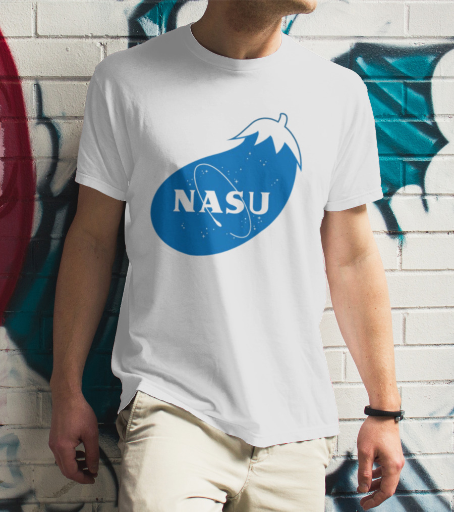 NASA Eggplant Nasu Space T-Shirt