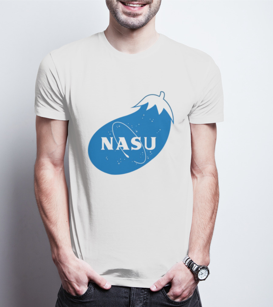 NASA Eggplant Nasu Space T-Shirt