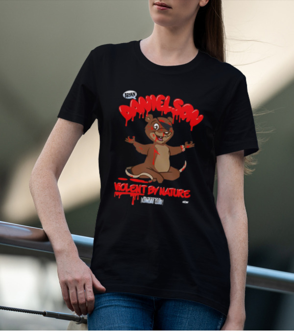 Bryan Danielson Violent By Nature Bear Blackpool Combat Club T-Shirt