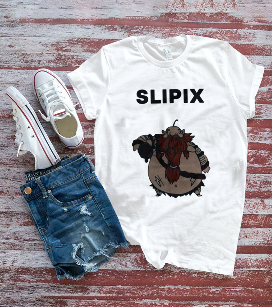 Slipix Tds Character Bold Bearded Figure T-Shirt