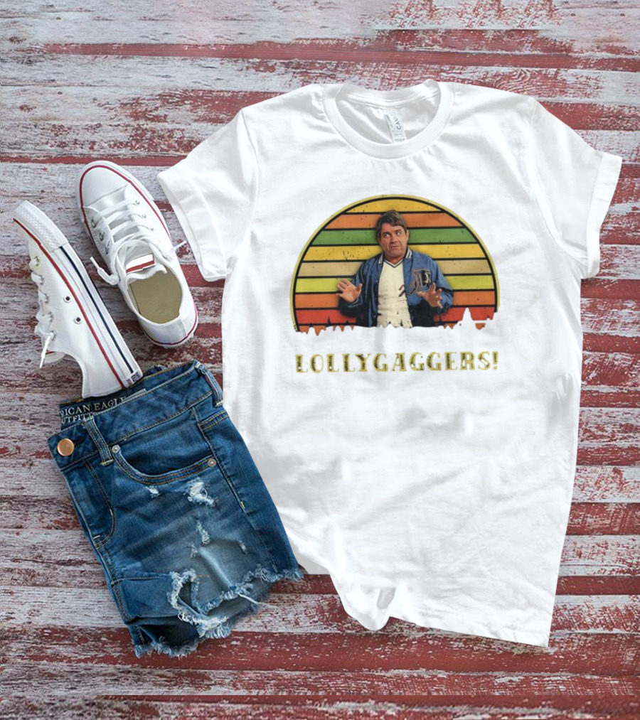 Lollygaggers Vintage Retro Rainbow Jacket T-Shirt