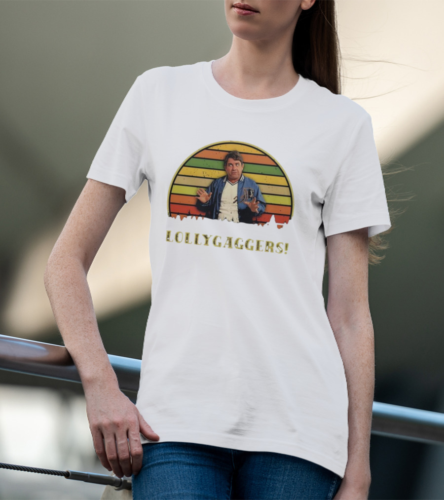 Lollygaggers Vintage Retro Rainbow Jacket T-Shirt