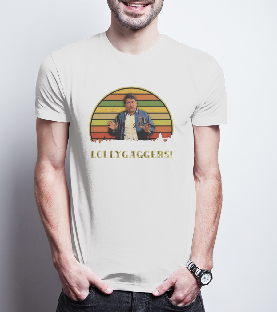 Lollygaggers Vintage Retro Rainbow Jacket T-Shirt