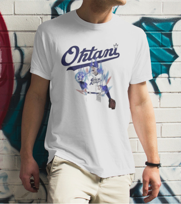 Los Angeles Dodgers Ohtani Court King Dragon Ball T-Shirt