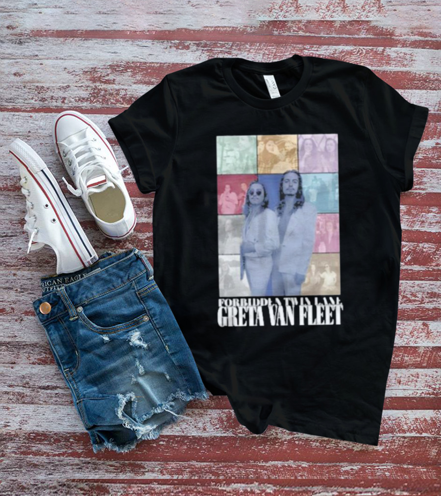 Forbidden Twin Lane Greta Van Fleet Sam And Jake Kiszka T-Shirt
