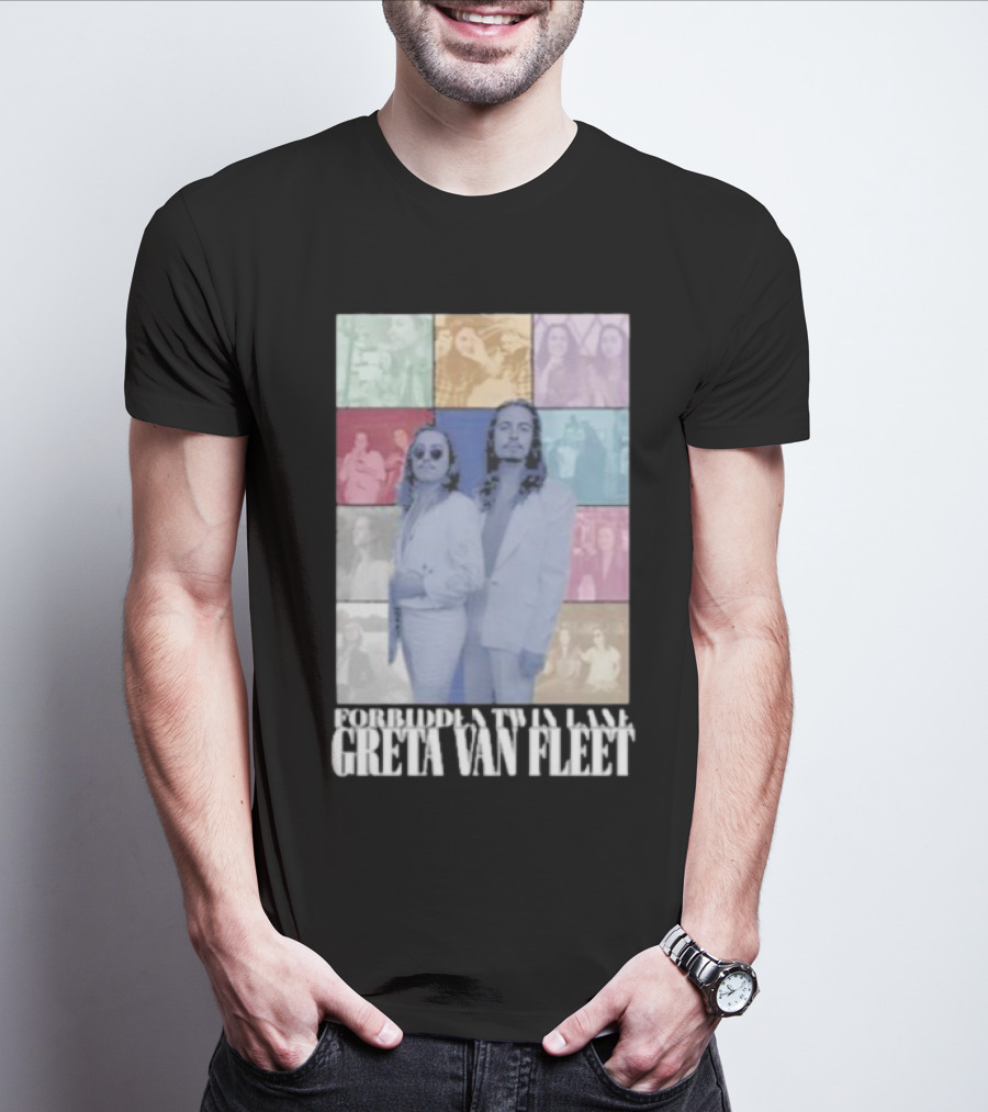 Forbidden Twin Lane Greta Van Fleet Sam And Jake Kiszka T-Shirt