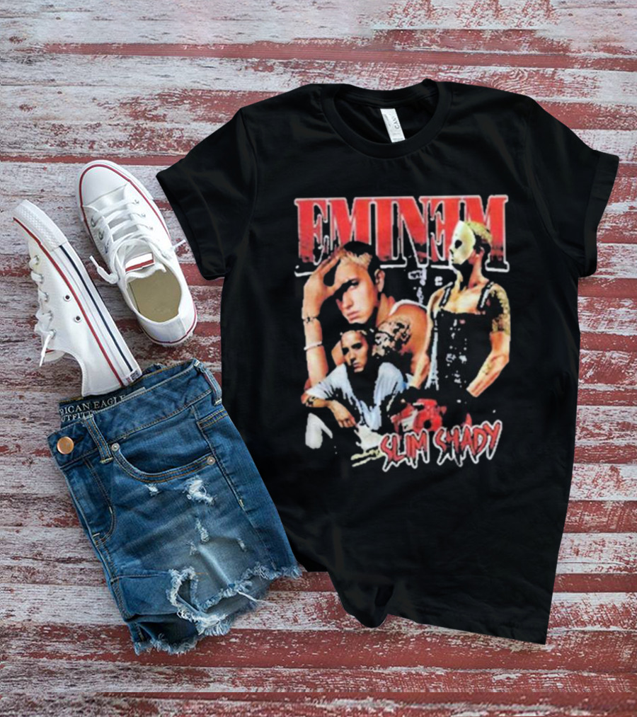 Eminem Slim Shady Show Eminem舒适 T-Shirt