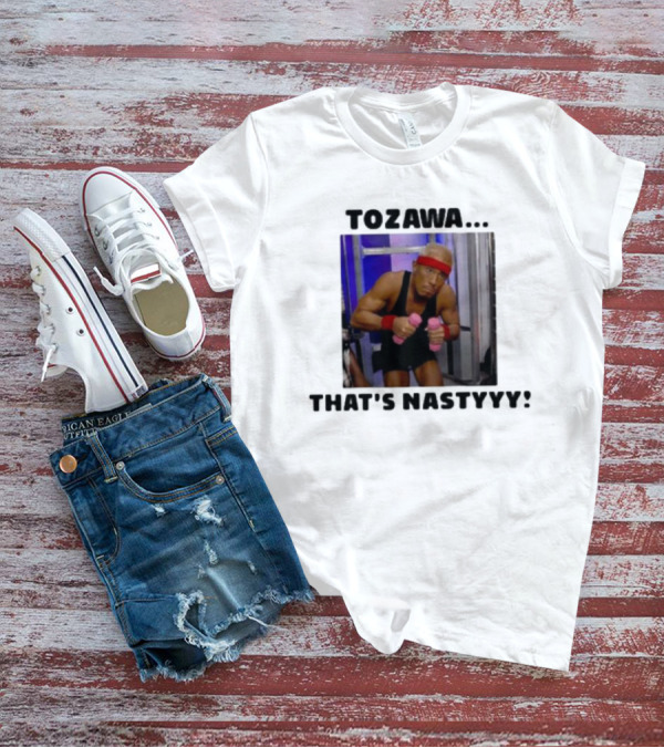 Tozawa. That’s Nastyyy Pink Dumbbells Fitness Focus T-Shirt