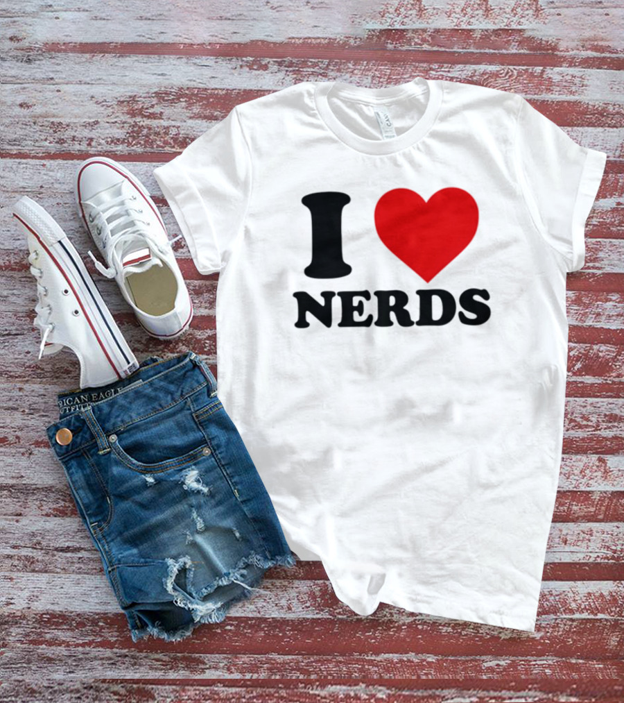 I Heart Nerds T-Shirt