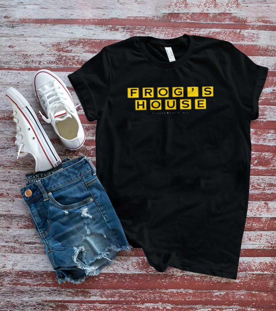 Frog's House Conference Win Blocks Puzzle T-Shirt