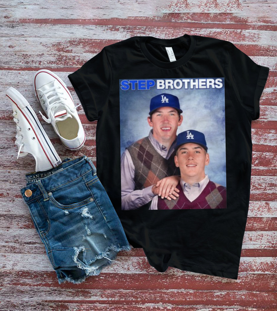 Bobby Miller Walker Buehler LA Step Brothers T-Shirt