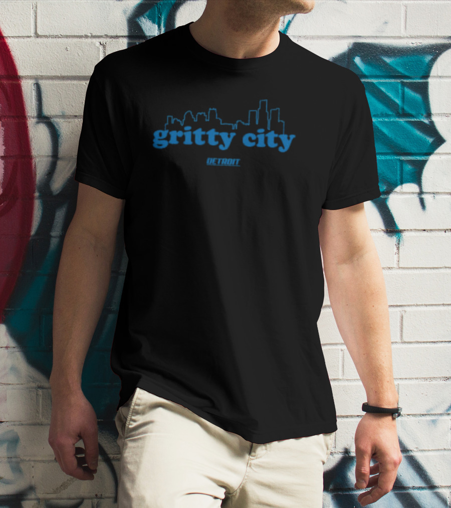 Detroit Gritty City Skyline T-Shirt