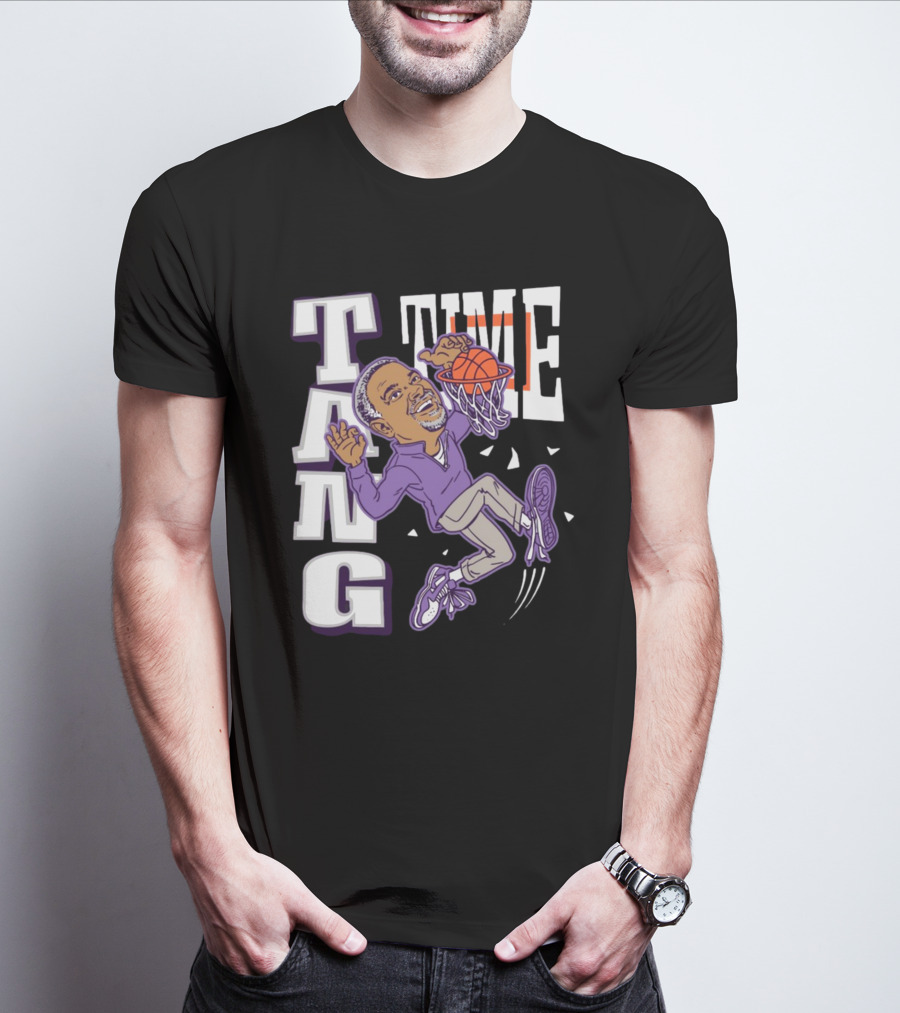 Charliehustle Tang Time Coach Jerome Basketball Slam Dunk T-Shirt