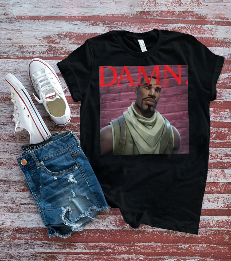 Rroguethreads Kendrick Lamar Spitfire Damn Brick Wall Character T-Shirt