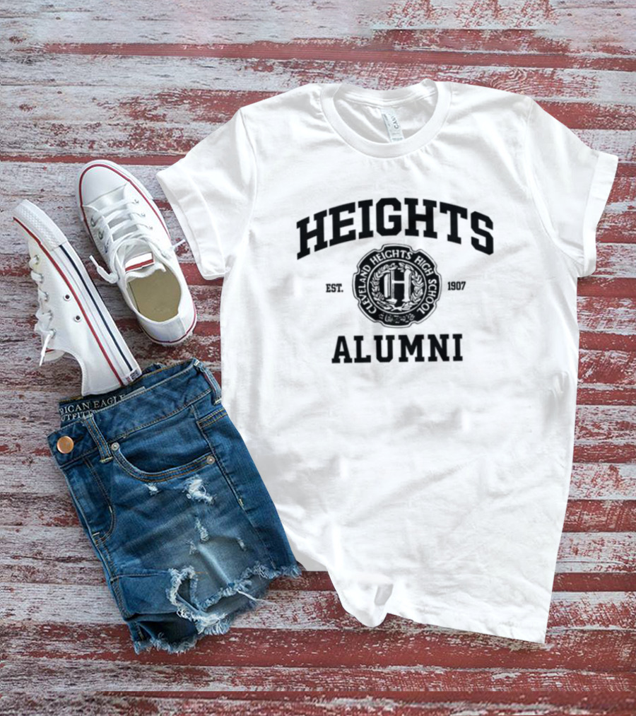 Heights Alumni Cleveland Heights High School Est. 1907 Jason And Travis T-Shirt