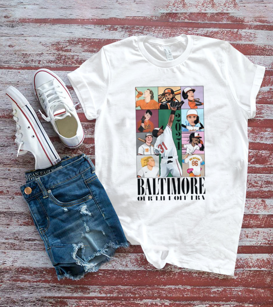 Baltimore Our Lift-Off Era 2024 Sports Montage T-Shirt