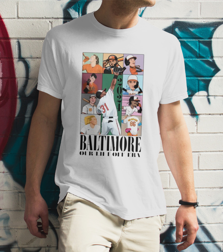 Baltimore Our Lift-Off Era 2024 Sports Montage T-Shirt