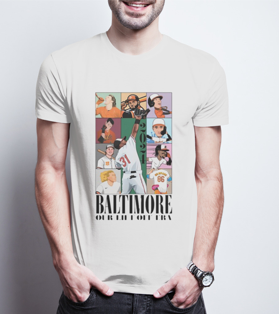 Baltimore Our Lift-Off Era 2024 Sports Montage T-Shirt