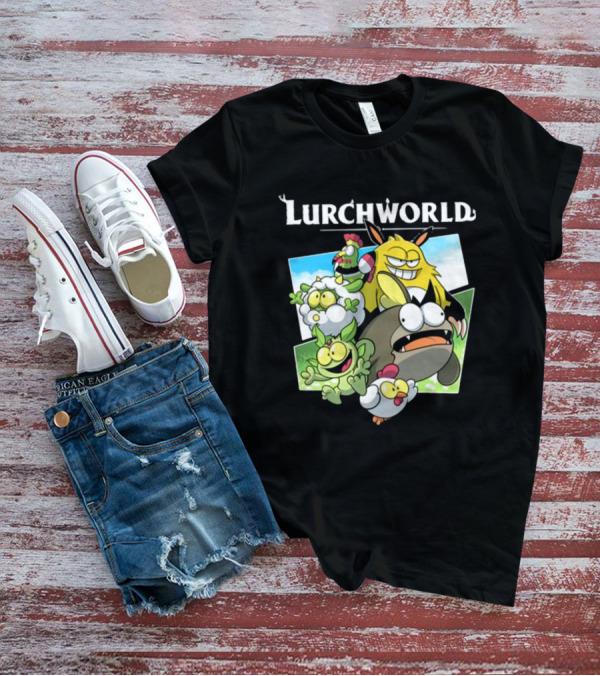 Lurchworld Grnk.Shop Characters Adventure T-Shirt