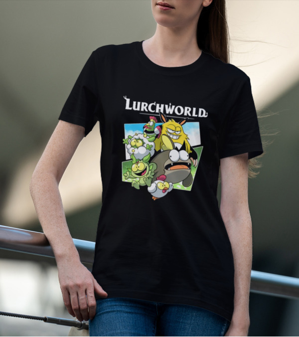 Lurchworld Grnk.Shop Characters Adventure T-Shirt