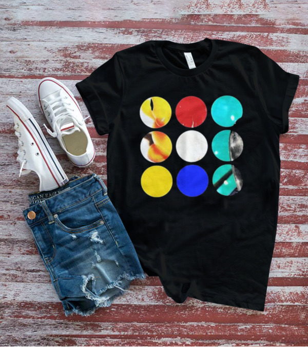 Fleshwater Sounds Of Grieving Circles Color Palette T-Shirt