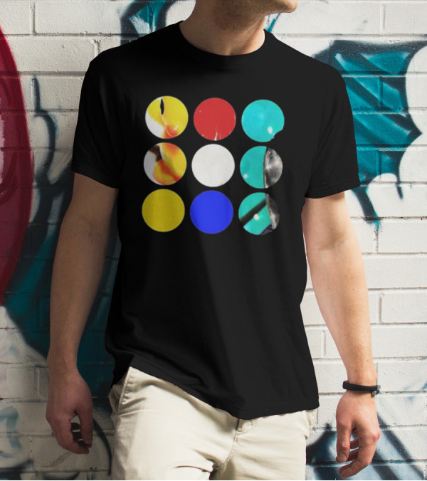 Fleshwater Sounds Of Grieving Circles Color Palette T-Shirt