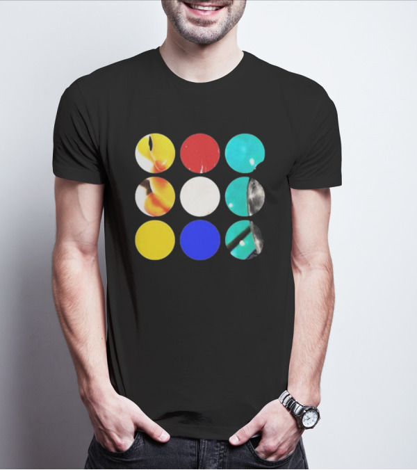 Fleshwater Sounds Of Grieving Circles Color Palette T-Shirt
