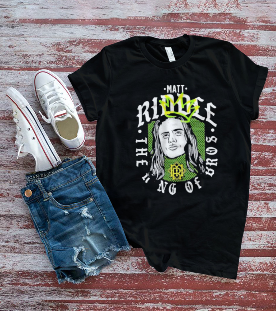 Matt Riddle The King Of Bros Crown T-Shirt