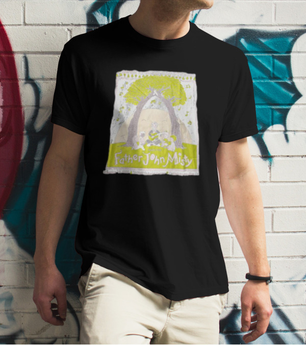 Father John Misty In Concert Under The Trees For Big Sur Park School Benefit T-Shirt
