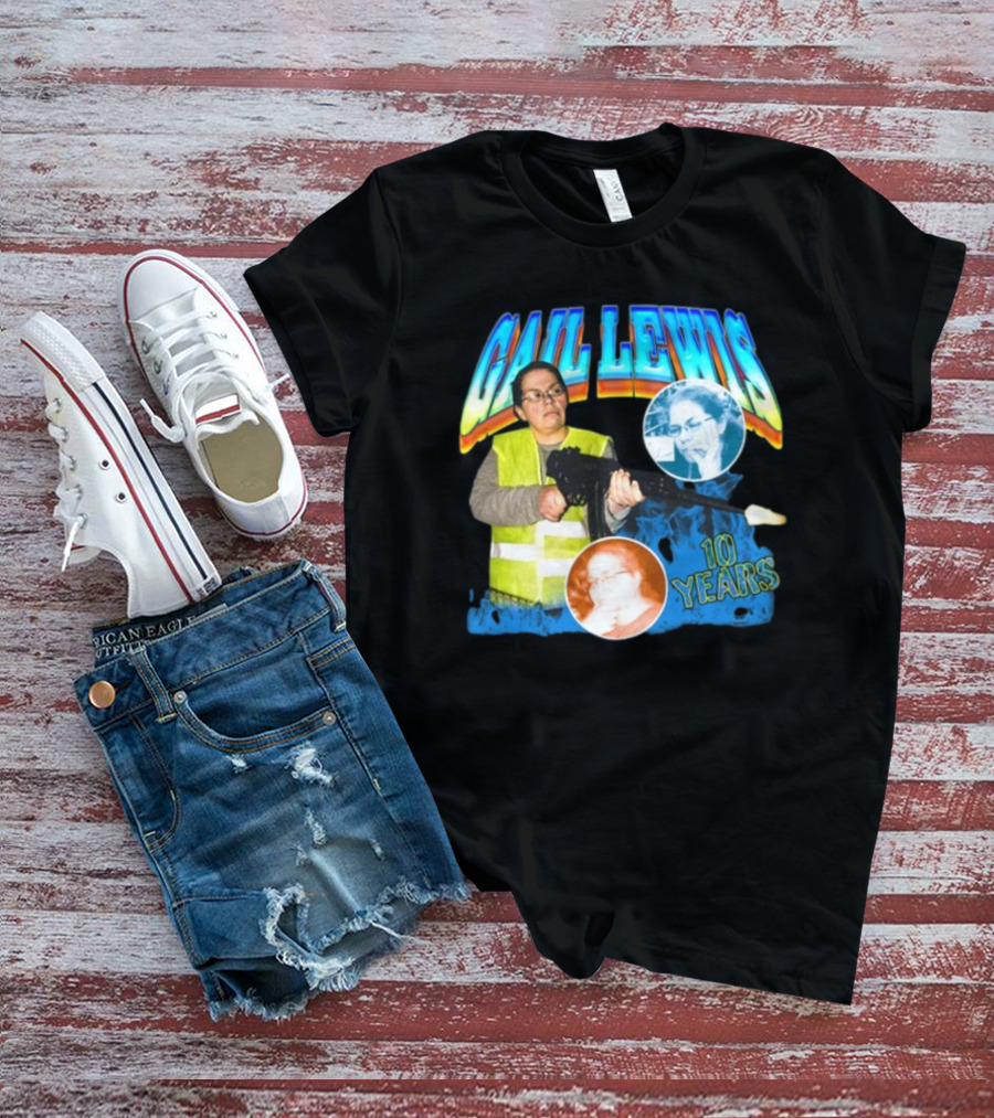 Gail Lewis Iconic Moments 10 Years Anniversary T-Shirt
