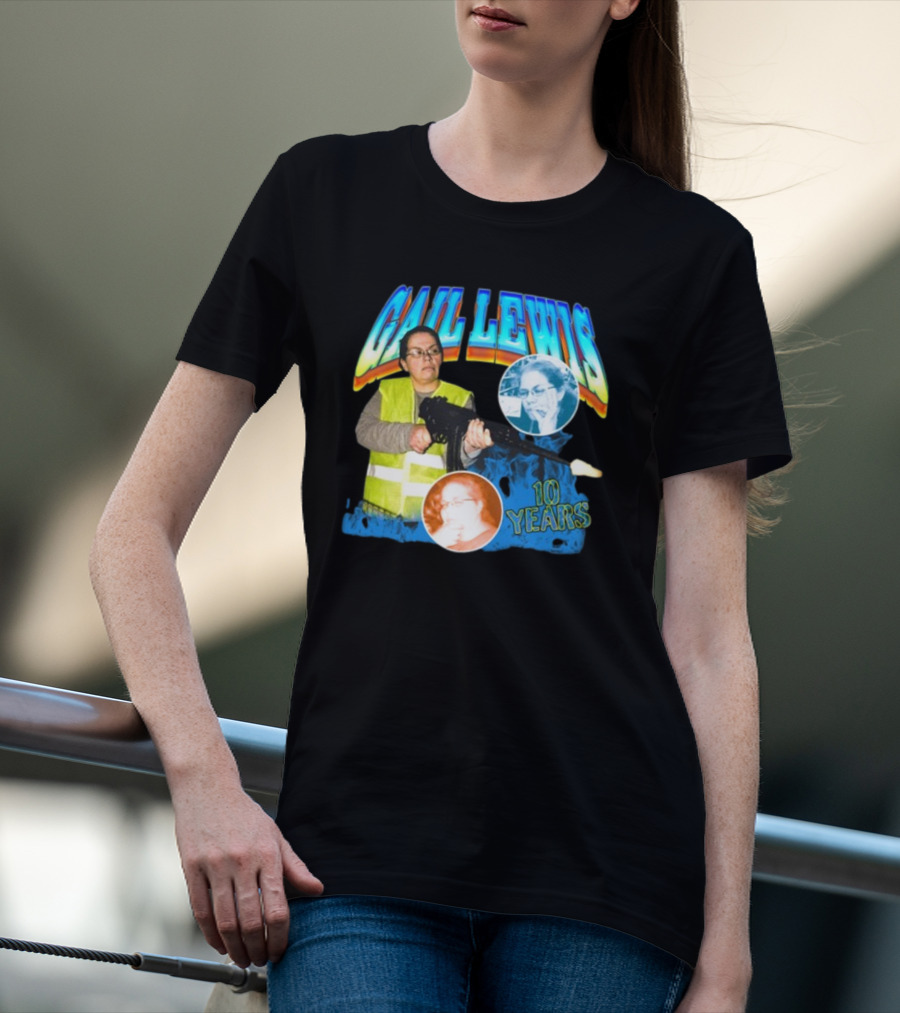 Gail Lewis Iconic Moments 10 Years Anniversary T-Shirt