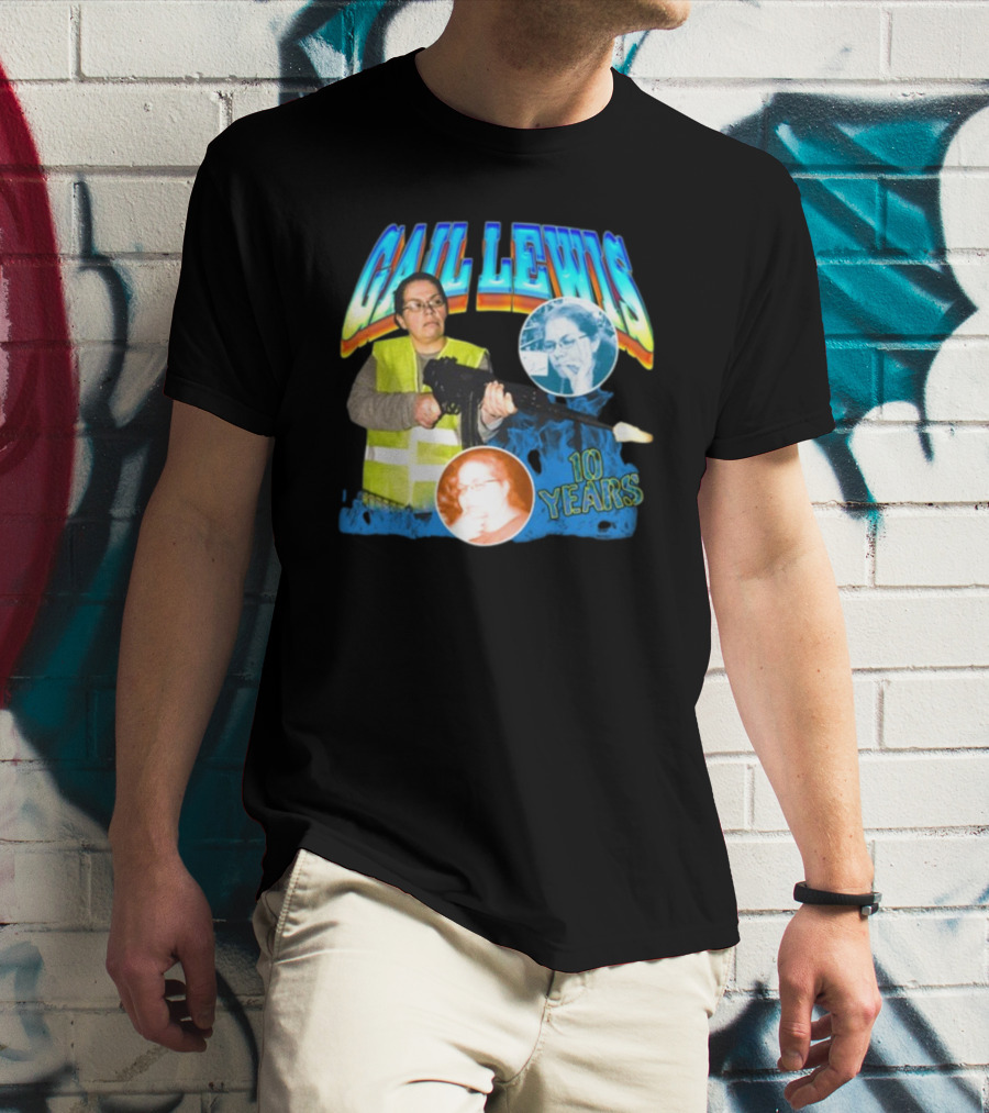Gail Lewis Iconic Moments 10 Years Anniversary T-Shirt