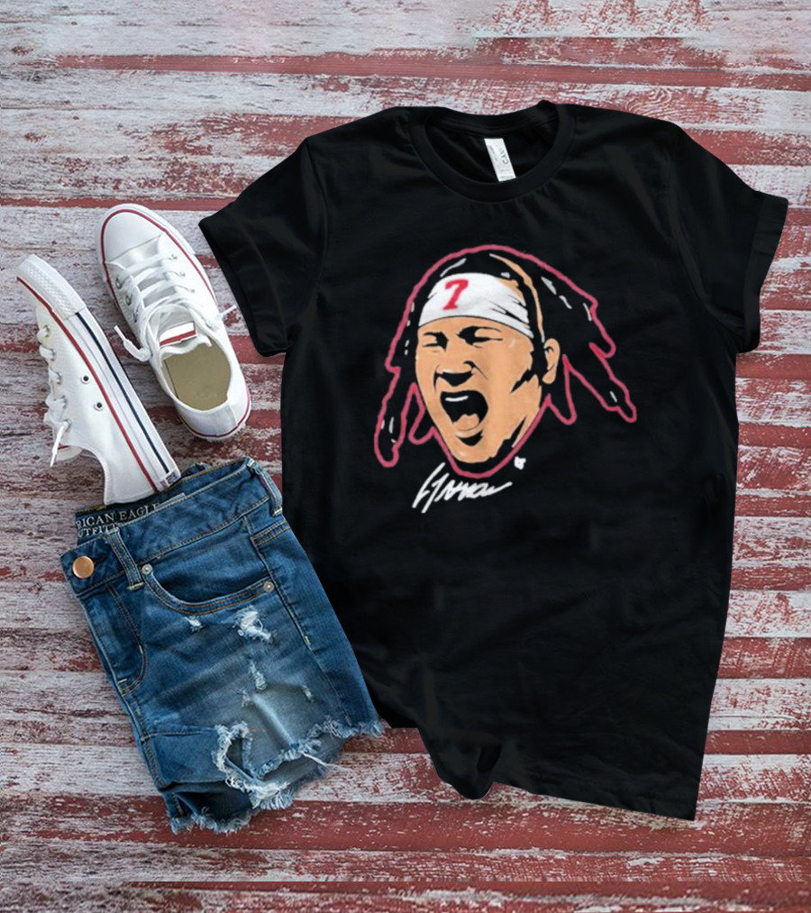 C J Stroud Swag Head 7 Signature T-Shirt