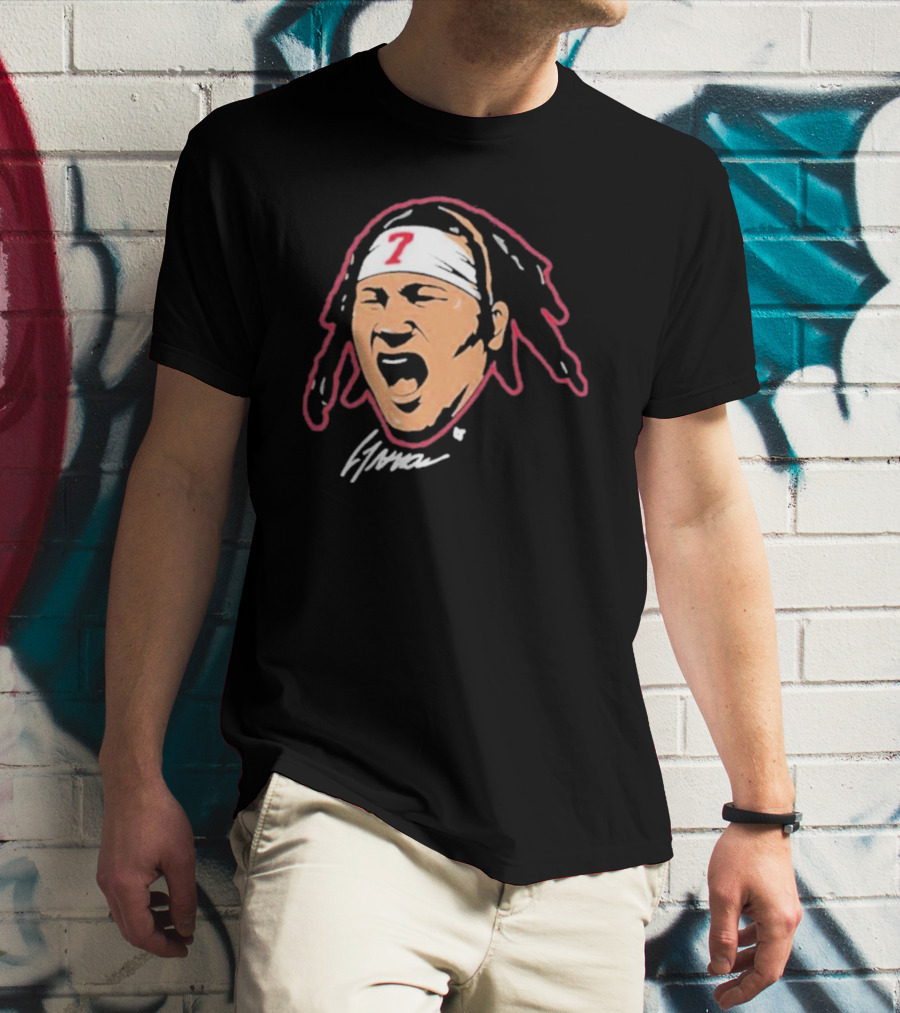 C J Stroud Swag Head 7 Signature T-Shirt