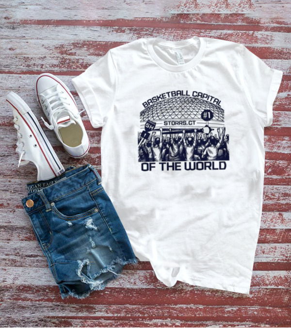 Basketball Capital Storrs CT Number 1 Of The World T-Shirt