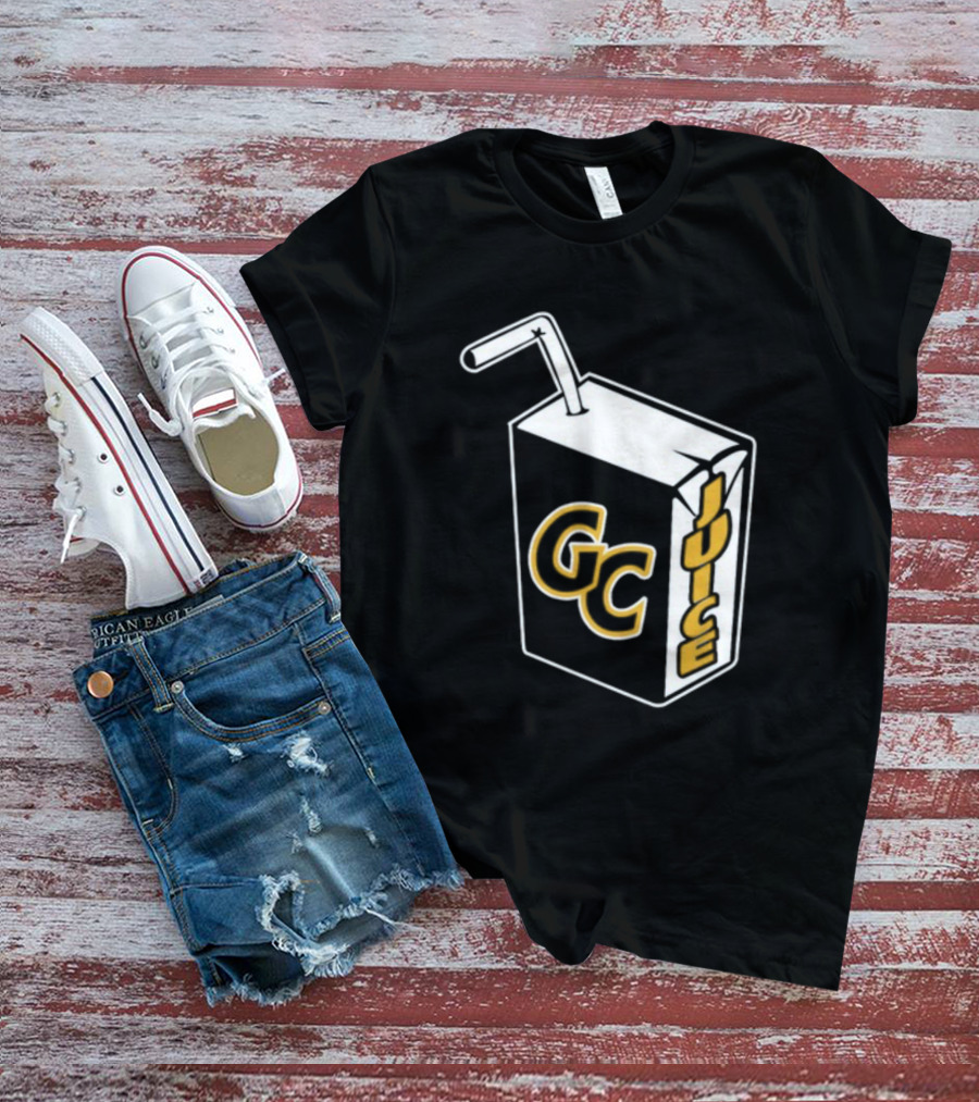 Braylon Mullins Wearing GC Juice Carton T-Shirt