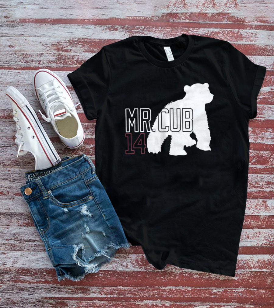 Mr. Cub 14 Silhouette Bear T-Shirt