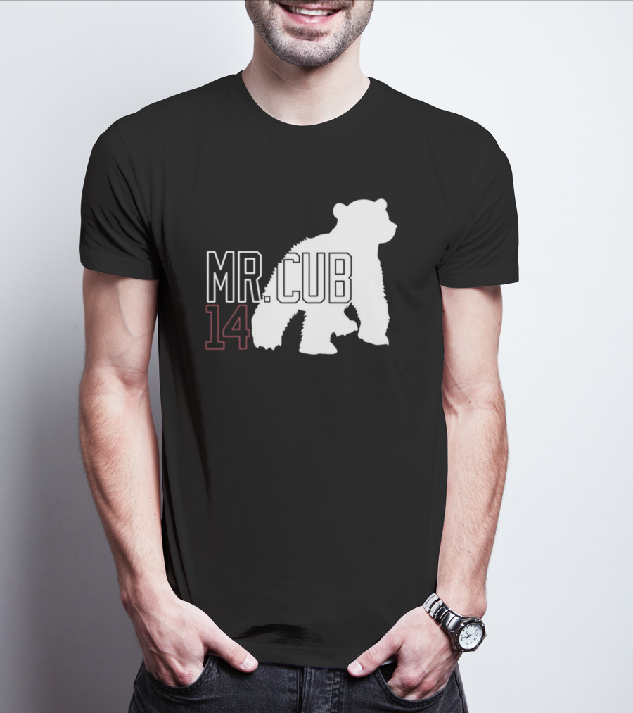 Mr. Cub 14 Silhouette Bear T-Shirt