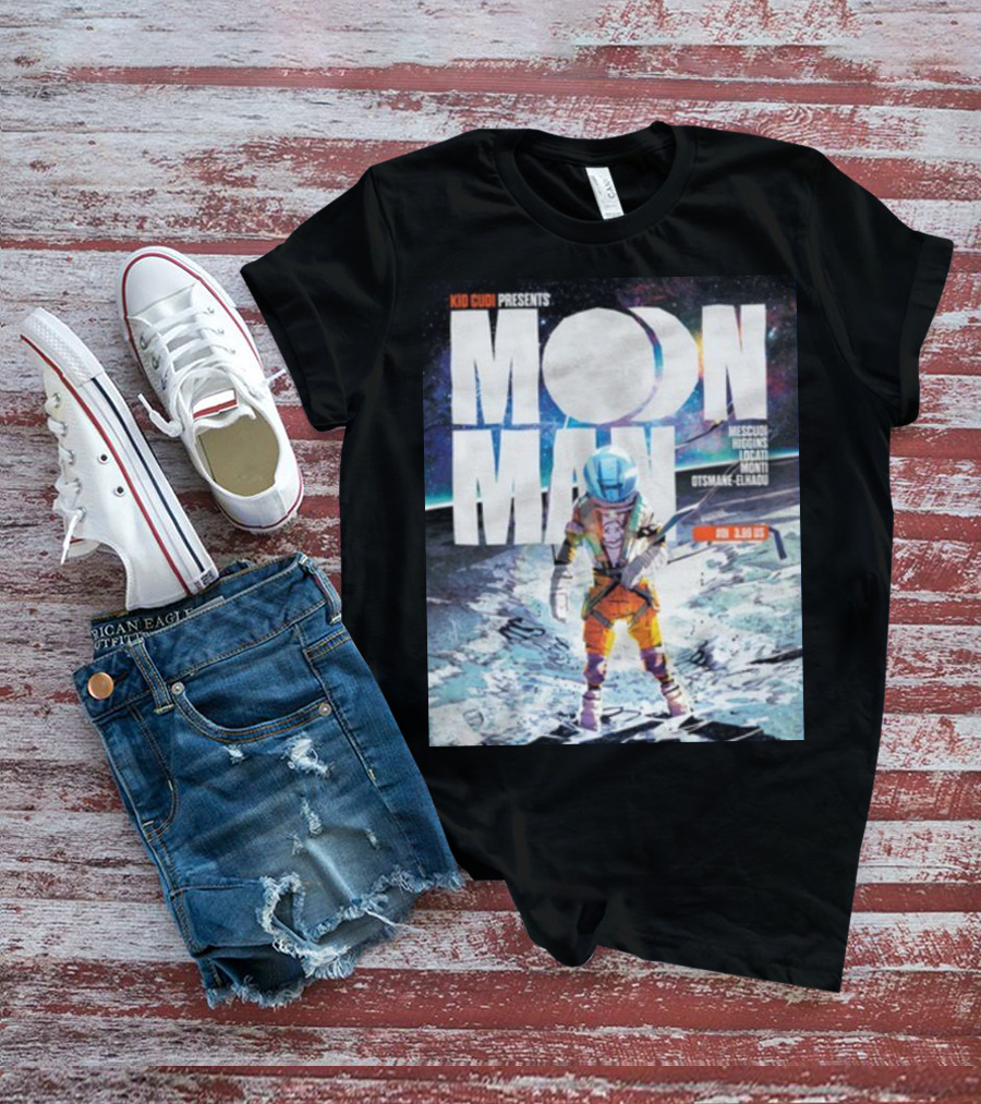 Kid Cudi Presents Moon Man Mescudi Riggins Dot Da Genius Monti Otsmane-Elhaou T-Shirt