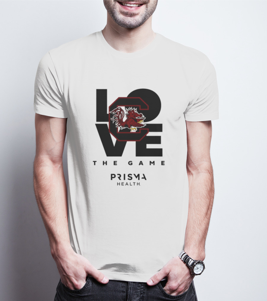 Love The Game South Carolina Gamecocks Prisma Health T-Shirt
