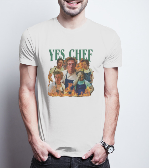 Yes Chef The Bear Jeremy Allen Fire T-Shirt